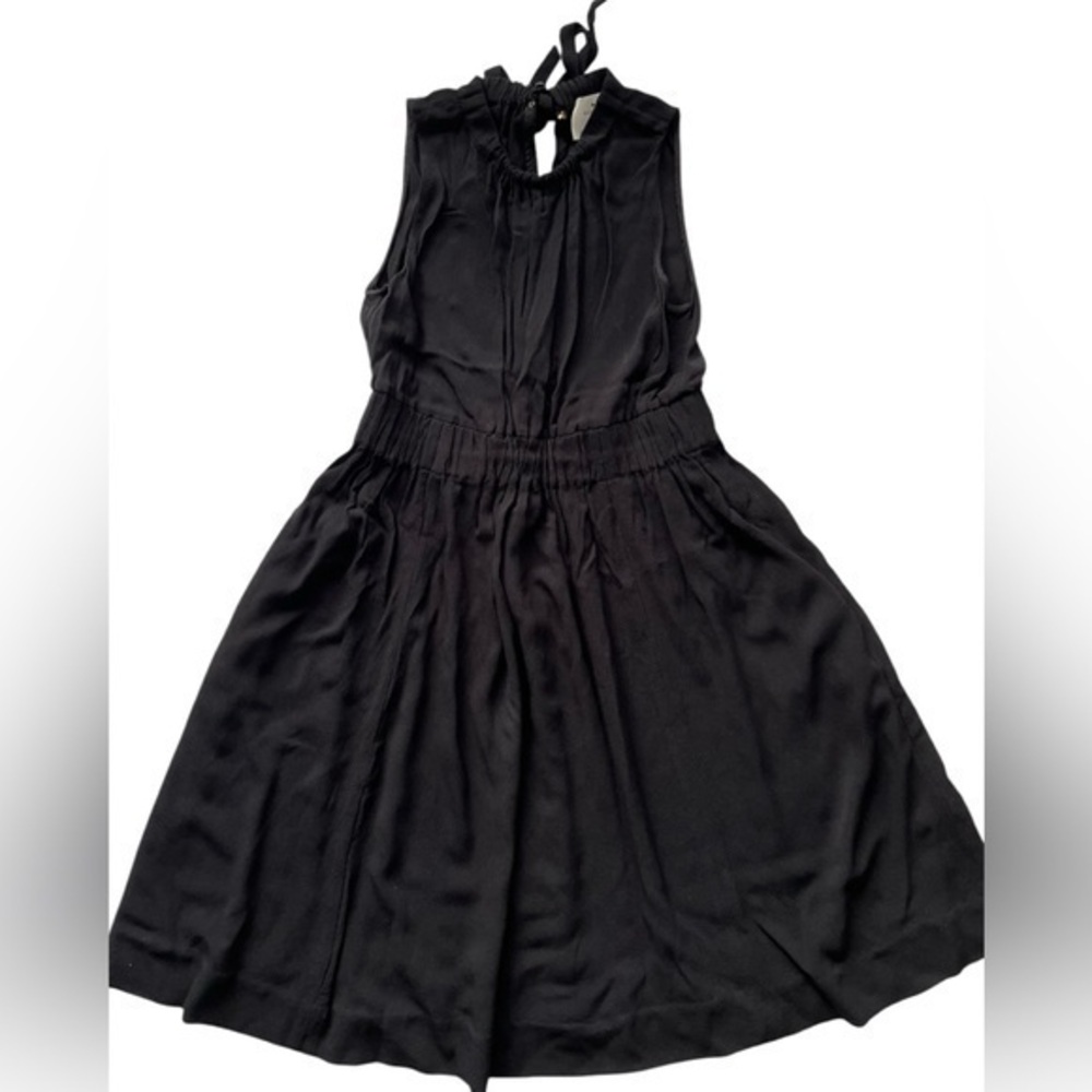 Kate Spade Black Sleeveless Halter Sundress for Cocktail